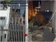 Maestros generan destrozos en el Ministerio de Educación