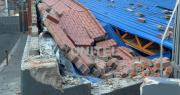 Dos policías quedaron heridos por piedras lanzadas al Ministerio de Educación y se reporta varios destrozos