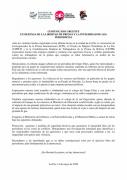 EN DEFENSA DE LA LIBERTAD DE PRENSA Y LA INTEGRIDAD DE LOS PERIODISTAS