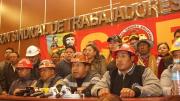 Admiten acción popular contra dirigentes de la COB por bloqueos y conflictos