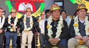 Edman Lara aparece en un acto público junto al gobernador evista Leonardo Loza