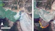 Imágenes satelitales captan el devastador efecto de un tsunami de 481 metros en un fiordo de Alaska