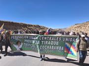 Evistas avanzan hacia La Paz con al menos 2.500 movilizados y prevén ingresar “con fuerza” el lunes