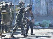 Confirman policías heridos y personas arrestadas en el operativo Corredor Humanitario