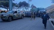 Policía desbloquea Río Seco e intenta habilitar el paso hacia Mecapaca y Oruro