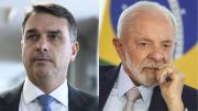Lula y Flávio Bolsonaro empatan en intención de voto a cinco meses de las elecciones