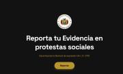 Gobierno habilita una plataforma digital para reportar hechos durante protestas sociales