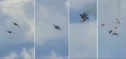 Dos aviones de combate colisionan durante un espectáculo aéreo en Idaho (EE.UU.)
