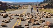 Bolivia registra 21 puntos de bloqueo este domingo; el cerco a La Paz no cesa