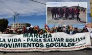 Marcha evista llega a La Paz y Gobierno denuncia que “hay grupos que pasaron al uso de las armas”