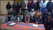Campesinos de Potosí determinan bloqueo total de carreteras y exigen la renuncia del Presidente Paz