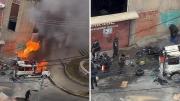 Reportan actos vandálicos a escasos metros de la Felcc, en La Paz