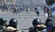 La Paz: al menos 100 personas aprehendidas en medio de las movilizaciones