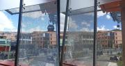 Dos líneas de Mi Teleférico suspenden operaciones por destrozos durante protestas