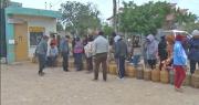 Bloqueo en San Julián: Se forman filas para abastecerse con garrafas de gas