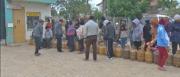 Bloqueo en San Julián: Se forman filas para abastecerse con garrafas de gas