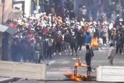 Con imágenes de drones y policías, identifican a quienes provocaron violencia en La Paz