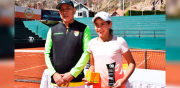 Cruceños Aguirre y Pabón se consagran campeones del Masters de 12 años