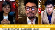 Canciller sobre movilización violenta: “No lograron lo que buscaban, muertos”