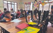 El ausentismo en las aulas alcanza el 50% por el frío y se aplica tolerancia en el ingreso