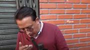 Periodista herido por proyectil de gas lacrimógeno retoma su labor
