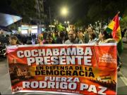 Cuatro regiones marchan por la democracia