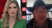 Jimena Antelo deja sin respuestas a David Mamani sobre la situación en Bolivia