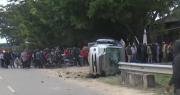 Dos personas mueren en accidente presuntamente provocado por policías antidrogas en Santa Fe