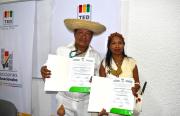 TED Santa Cruz entrega credenciales a autoridades electas del pueblo Yuracaré -Mojeño