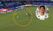 ¡Miguelito desató la locura en Brasil! Robó el balón y asistió a Gabigol para el gol del Santos