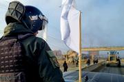 Bloqueadores y manifestantes no respetan el símbolo de tregua ni mucho menos la vida