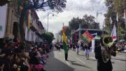 Sucre celebra la Gesta Libertaria entre desfiles y tensión por los bloqueos