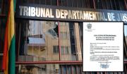 TDJ de La Paz adelanta una semana de la vacación judicial por marchas y bloqueos