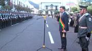 Presidente Rodrigo Paz encabeza los actos cívicos por el Primer Grito Libertario en Sucre