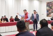 “Con base en el diálogo, avanzamos en una agenda de trabajo”, afirma Paz al reunirse con sectores movilizados
