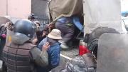 Al menos 20 detenidos por los disturbios producidos después de la marcha de este lunes en La Paz