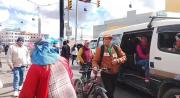 Bloqueos en El Alto se debilitan, Río Seco se despeja y vehículos circulan sin “disco”