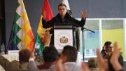 Paz llama a dialogar por última vez y advierte con aplicar la ley