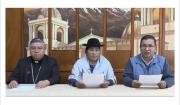 Iglesia, Defensor y DDHH vuelven a mediar; Gobierno da garantías a Mario Argollo; Presidente invita y amenaza con la ley; Cocaleros alertan intento de captura de Evo; Arce, Montaño, Nina y el caso Sillar III