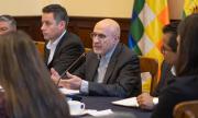 Ministro Lupo garantiza que no habrá persecución a dirigentes movilizados para reinstalar el diálogo y advierte que la renuncia presidencial es innegociable