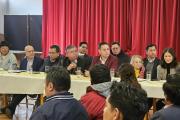 MOVILIZADOS CONDICIONAN DIÁLOGO AL LEVANTAMIENTO DE ÓRDENES DE APREHENSIÓN CONTRA DIRIGENTES