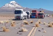 CÁMARA DE TRANSPORTE DE LA PAZ PIDE CUARTO INTERMEDIOEN BLOQUEOS