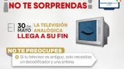 Este sábado comienza la primera fase del apagón analógico