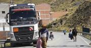 Transporte pesado de La Paz pide al dirigente de los ‘Tupac Katari’ un cuarto intermedio en los bloqueos