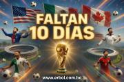 Faltan 10 días para el Mundial