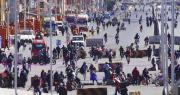 El martes arranca con 90 bloqueos en siete departamentos en el día 33 de conflictos