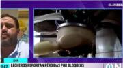 Lecheros cruceños pierden más de 900.000 litros de su producto debido a los conflictos