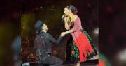Christian Nodal y Ángela Aguilar emocionan a fanáticos al cantar ‘Dime Cómo Quieres’