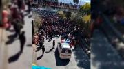 ¡Indignante! Bloqueadores atacan con piedras a una ambulancia tras el cabildo en El Alto