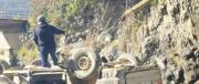 La Paz: Cuatro muertos y una mujer herida tras la caída de una vagoneta a un río